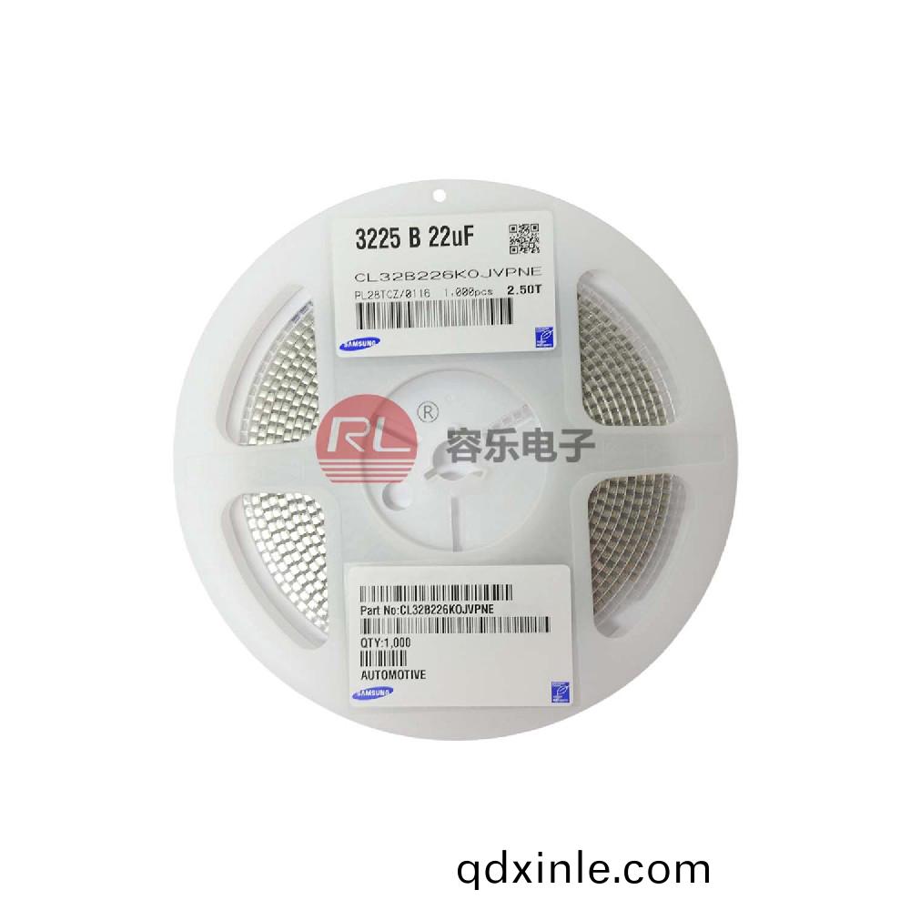三星(xing)車(che)槼(gui)電(dian)容(rong) 3225 B 22uF